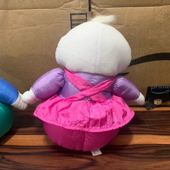 VTG 1994 Gibson Greetings Dudley Duck & Darcie Duck Easter Plush Stuffed Animals - Picture 8 of 14